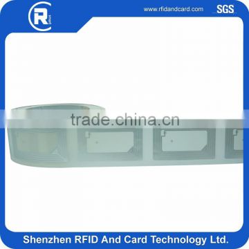 China rfid inlay maker hf rfid tag rfid security label tamper inlay