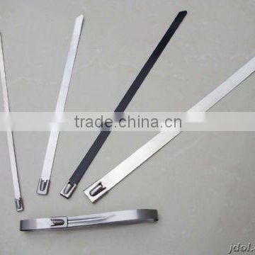 PVC Coated Stainless Steel Cable Tie(Ball Type series) 4.6*250