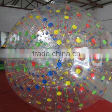 2016 Latest hill/hydro/aqua/aero inflatable zorbing balls for kid