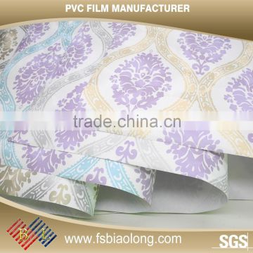 Furniture Decoration Membrane Press Foil PVC Soft Film Adhesive Plastic Sheet Pvc Rigid Film 0.5Mm Thick
