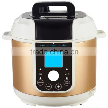 New electrical invention 3D heating non stick electric rice cooker intelligent pressure cooker with mechanical pressure control