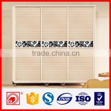 hot sale new arrival wooden MDF sliding wardrobe closet