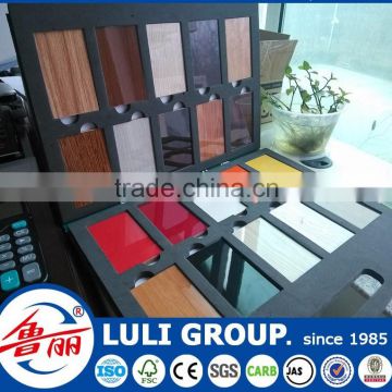 high gloss uv mdf board sheet with kinds of wood grain color from factory