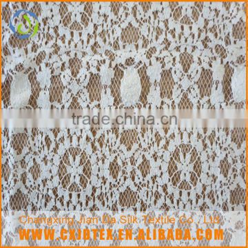 Custom unique fabric for wedding dress lace