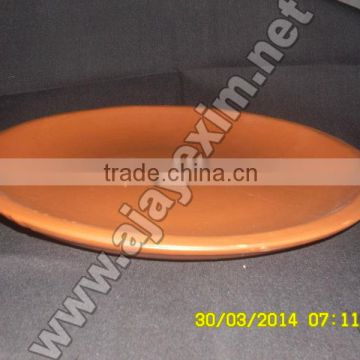 Terracotta Clay Dinnerware Plates