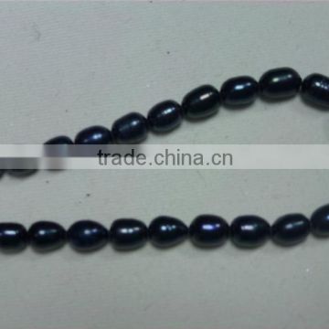Good quality hot sale vintage black pearl necklace