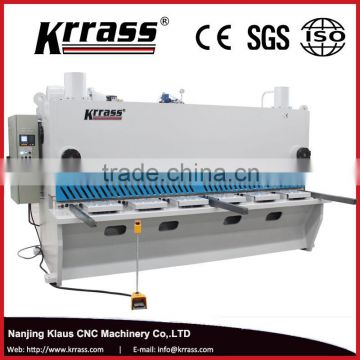 Krrass Brand hydraulic guillotine shearing machine with Bosch valve with 2 years warranty
