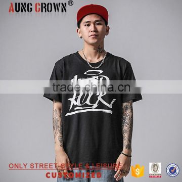 Cheapest Price Plain T Shirt Casual Style OEM Printed Logo O-Neck