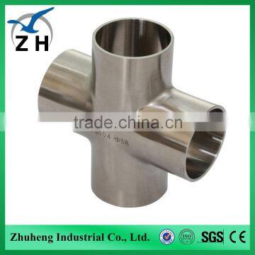 Sanitary cross stainless steel cross fittings