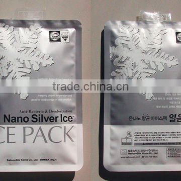 Promotional Nano Silver Ice Pack Antibacterial treated Cold Pack