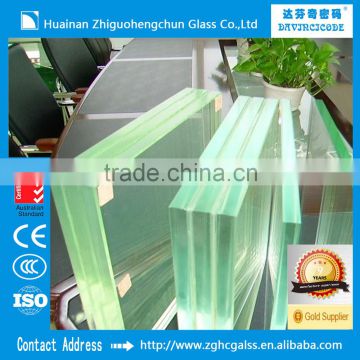 6/8/10/12mm Tempered Laminated Glass for Sale