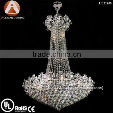 Elegant Design Empire Crystal Lamp