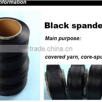 Black spandex 20D fabrics high retraction