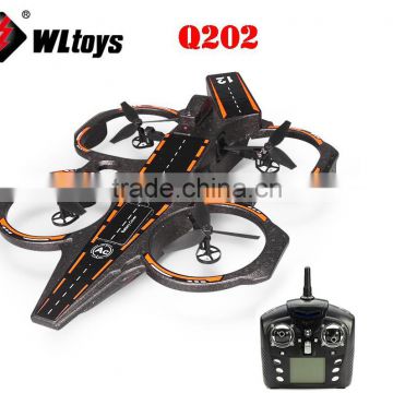 Wltoys Q202 4CH 6 Axis 2.4GHz RC Aircraft Carrier water 3 in 1 cruiser boat RC Quadcopter RTF