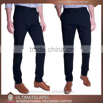 2015 New style 100% cotton dark blue men cotton chino pants                        
                                                Quality Choice