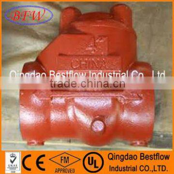 thread swing check valve