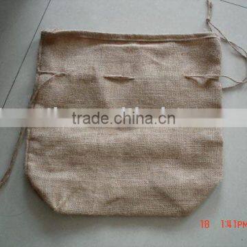 small natural jute bag