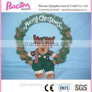 2015 Wholesale Plush Reindeer Christmas Decorations, Christmas Ornament