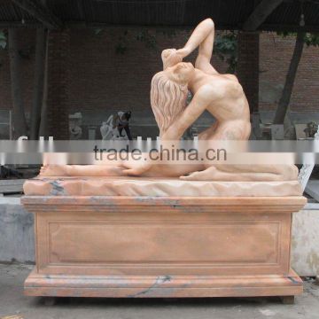 marble woman Pedestal