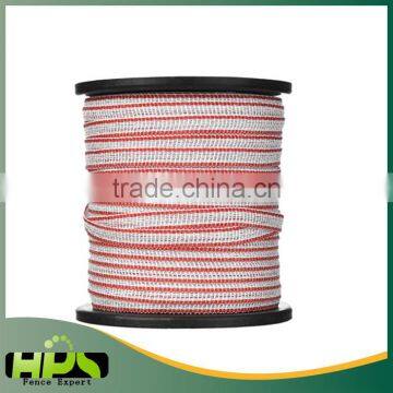 UV stabilized Electric fencing PE polytape for animal fence