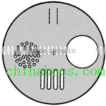 quality rotating metal disc