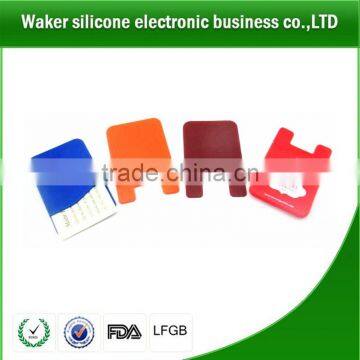 colorful sticky silicone coin holder