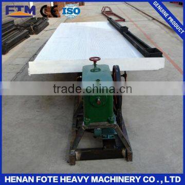 High efficiency gold separating machine mining shake table