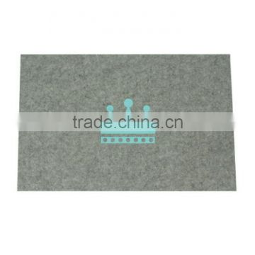 Store More High Quality Grey Rectangle Felt Placemats