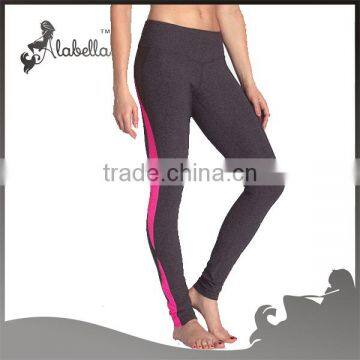 Activewear straight yoga tight comfy tights with power mesh movement side panels