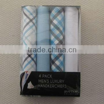 stripe colourful cotton men handkerchief 100 cotton handkerchief manufacturers
