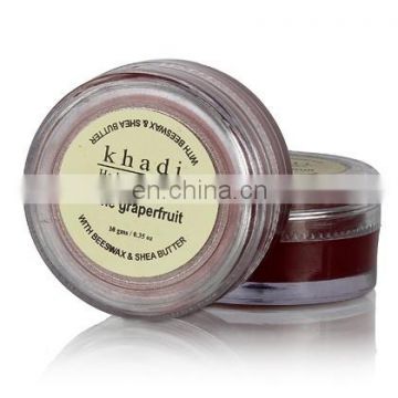Khadi Natural Herbal Chocolate Lip Balm- With Beeswax & Shea Butter