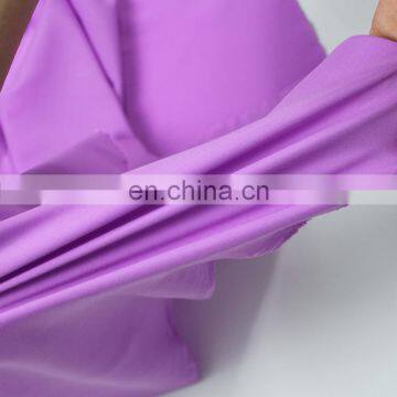 High elastic weft elastic 50D Pongee Fabric spring soft and bright elastic  garment  home textile outdoor lining fabric