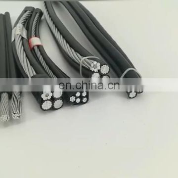 Medium Voltage Aerial Insulated Overhead 2 Core ABC Cable 11kv For International Market