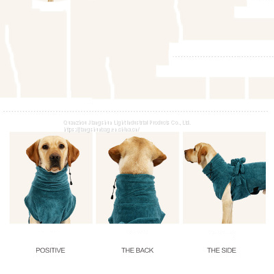 New Style Super Absorbent Quick-dry Towel Small and Large Design Dog Coat Pet Clothes