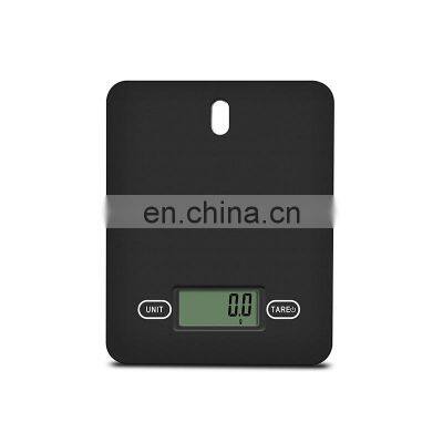 High Quality Ultra Slim 11 Lb 5 Kg ABS Plastic Digital Kitchen Food Scale