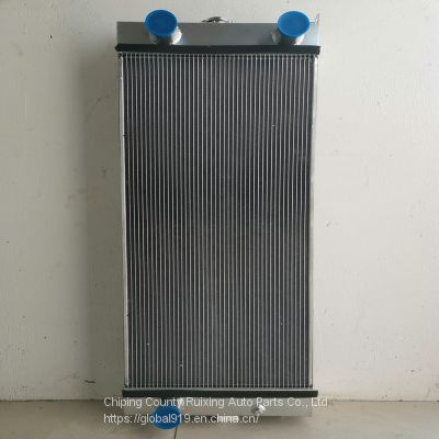 Factory Price HD1430 Excavator Radiator plate-fin and bar water cooler radiator water tank