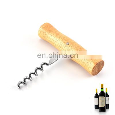 Corkscrew Customized Custom Printed Mini Portable Stainless Steel Wooden High Quality Wine Bottle Opener