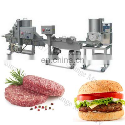 100kg/h Round triangle square heart-shaped Meat Patty Production Line/Small Burger Patty Plant