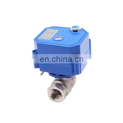 3v 5v 6v 12v 24v 110v 220v DN15 DN20 DN25 mini electric ball valve manufacturer motorized valve prices