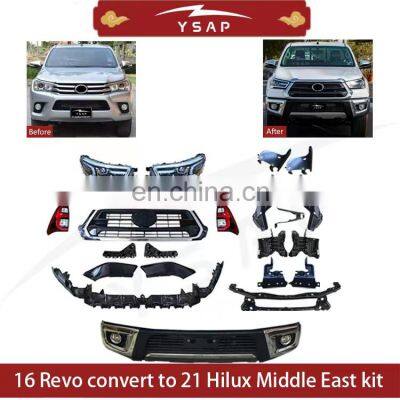 High quality Good price Middle East kit for 2015~2020 Hilux Revo change to 2021 Revo