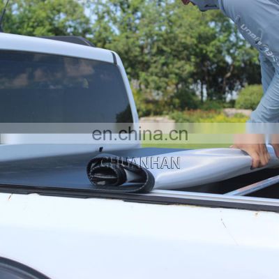 4x4 car accessories truck bed covers soft roll up tonneau cover for nissan navara np300 d40