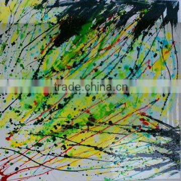 Pictures of Abstract Paintings in Glass for Wall Decor