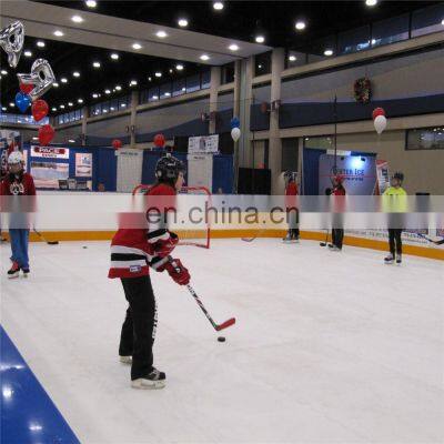 Easy installation plastic synthetic ice rinks with reliable quality
