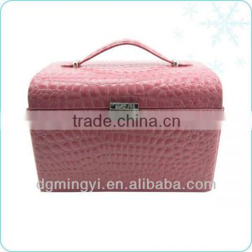 cosmetic display box with mirror