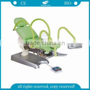 AG-S105B CE ISO adjustable medical obstetric electric hospital gyn obstetric table