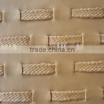 pvc yellow color vaccum bag leather