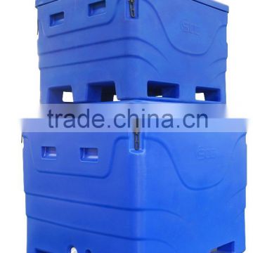 plastic insulated ice box ice fish transport and storage bin fish tank