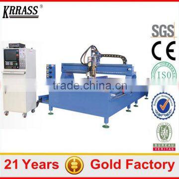 Fast delivery gantry plasma cutting machine , metal plasma cutting machine with CE