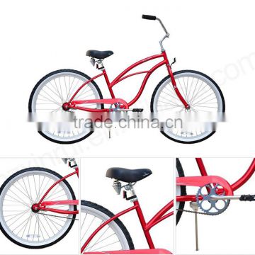 China factory colorful 26inch beach cruiser bike women bicyle beach chopper bicycle