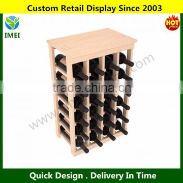 Pine wine rack YM5-1256